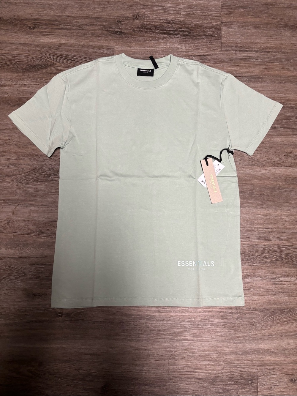 FW19 fear of god essentials blue tee - Picture 2 of 5
